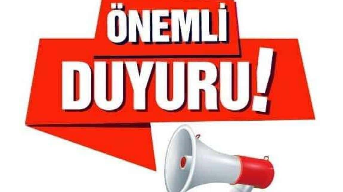 2025 - 2026 EĞİTİM ÖĞRETİM YILI KILIK KIYAFET DUYURUSU